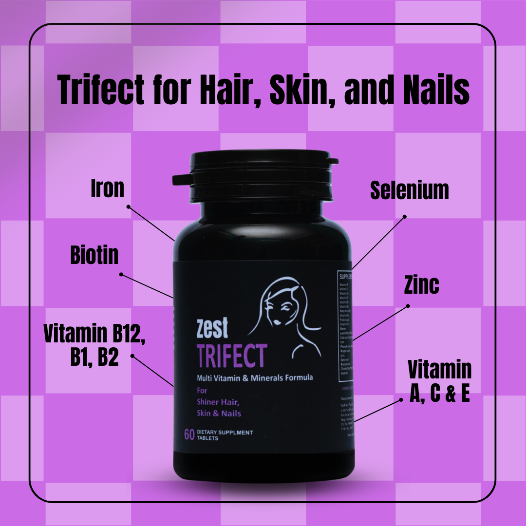 Trifect for Hair, Skin, & Nails